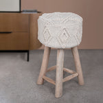 Load image into Gallery viewer, FOSSA BAR STOOL - WOOL

