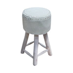 Load image into Gallery viewer, ALFRED BAR STOOL - METAL/ COTTON
