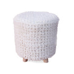 Load image into Gallery viewer, ARTHUR ROUND STOOL - NZ WOOL
