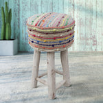 Load image into Gallery viewer, BERRIES BAR STOOL - JUTE/ COTTON
