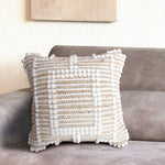 Load image into Gallery viewer, BOROVO CUSHION - JUTE/ WOOL
