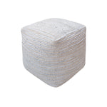 Load image into Gallery viewer, CAPULIN POUF - LEATHER/ JUTE
