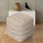 Load image into Gallery viewer, FUEGO POUF - JUTE VISCOSE BLEND
