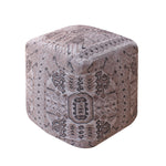 Load image into Gallery viewer, LESHTEN-II POUF - WOOL POLYESTER BLEND
