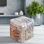 Load image into Gallery viewer, LIGOVO - III POUF - COTTON/ POLYESTER
