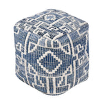 Load image into Gallery viewer, LIVIGNO POUF - DENIM/ WOOL
