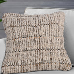 Load image into Gallery viewer, POKROV CUSHION - COTTON SALVAGE/ JUTE/ RAG
