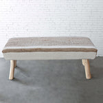 Load image into Gallery viewer, POTSDAM BENCH - JUTE/ WOOL
