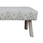 Load image into Gallery viewer, ROJA BENCH - WOOL/ METAL SEQUENCE
