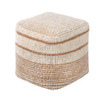 Load image into Gallery viewer, RYLIE POUF - JUTE/ WOOL
