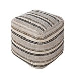 Load image into Gallery viewer, TARBES POUF - WOOL/ VISCOSE
